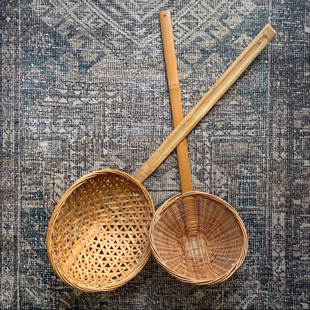Boho Wicker Spoon Wall Hangings